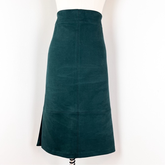 Anthropologie Dresses & Skirts - Anthropologie • Faux Suede Panel Pencil Skirt • 12